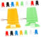 Warmhm 18pcs Wind-up Robot Movement Mechanism Educational Toy for Boys and Girls Creative Craft Kit Walking Robot