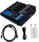 SECFOU 1Ensemble Console de Mixage Audio Canaux Processeur Vocal Professionnel pour Enregistrement et Diffusion Direct Compatible pour Studios Scènes et Événements