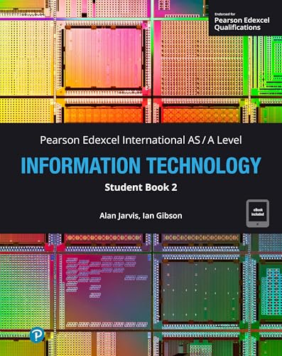 Pearson Edexcel International A-Level Information Technology Student Book w/code