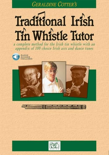 Traditional Irish Tin Whistle Tutor (Book & CD)