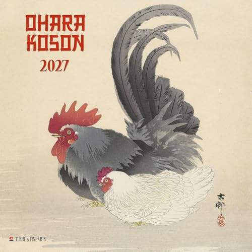 Ohara Koson 2027: Kalender 2027 (Tushita Fine Arts)