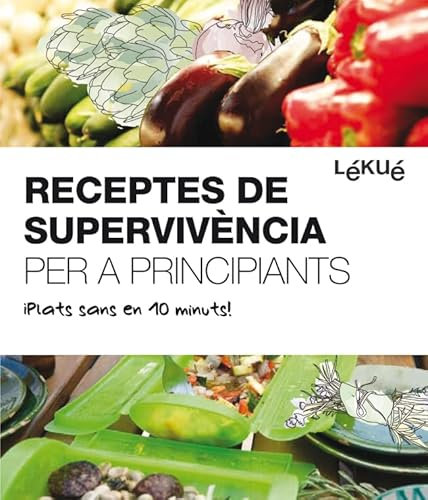 Lékué Libro Receptes De Supervivència , en catalán: Plats sans en 10 minuts! (SALSA)