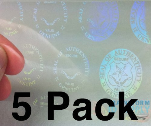 Brainstorm ID - Seal and Key ID Hologram Overlays - 5 Pack
