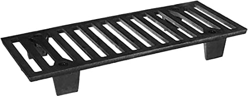 UNITED STATES STOVE Co G26 Pequeña Rejilla de Hierro Fundido para Estufas de leña, Negro, S