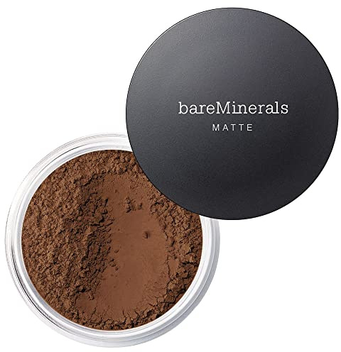 Original Matte Loose Mineral Foundation SPF 15, 30 Deepest Deep, Vegan, Cruelty-Free & Dermatologist-Tested