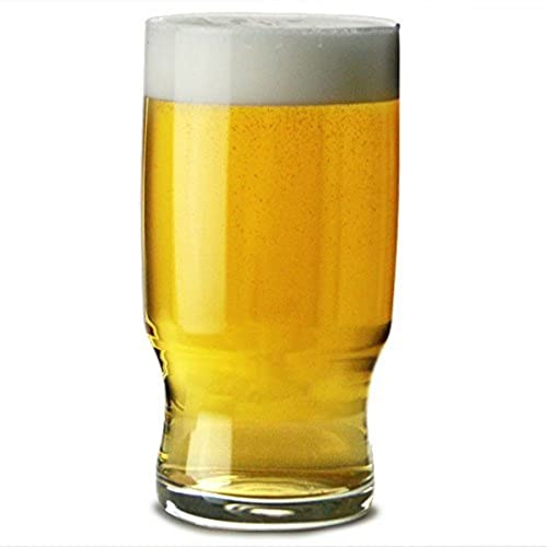 Arcoroc 07368 Campus Half Pint Beer Glass, 285mL Capacity, Pack of 6