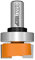 CMT 901.160.11B Fresa Diritta per Mortasare con Cuscinetto di Guida, Grigio/Arancio