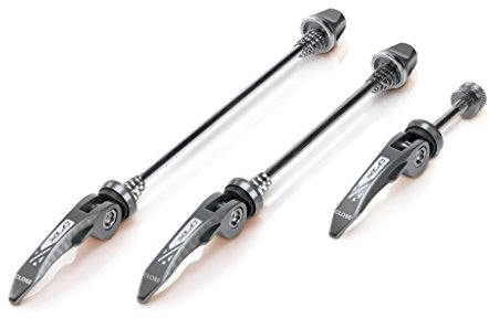 XLC Unisex – Erwachsene Schnellspannset QR-L05, Silber, Einheit