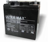 Ultramax NP26-12, 12V 26AH (as 24Ah & 28Ah) SEALED LEAD RECHARGEABLE UPS BATTERY