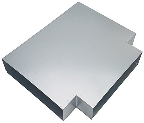 Intelmann Flachkanal T-Stück 90° Breite 300mm Abgang 300mm