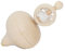 Gico Toupie Ficelle en Bois Nature, Hauteur 92 mm D 52 MM 6420