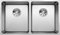 Blanco 522981 Fregadero de cocina de acero inoxidable, 340mm/340mm