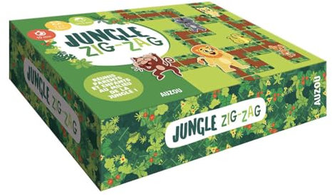 Editions AUZOU - Boite de Jeu Jungle Zig-Zag