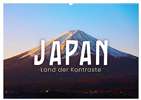 Japan - Land der Kontraste (Wandkalender 2026 DIN A2 quer), CALVENDO Monatskalender: Jung und Alt, Tradition und Moderne, Tempel und Hightech (CALVENDO Orte)