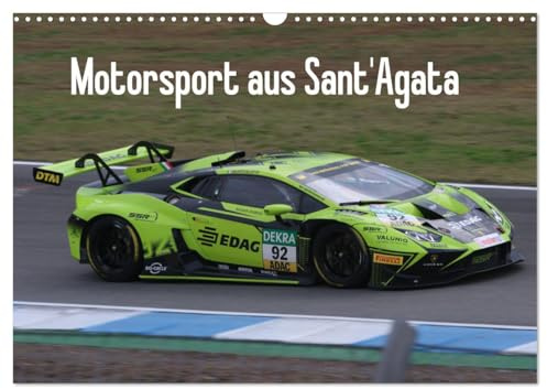 Motorsport aus Sant’Agata (Wandkalender 2026 DIN A3 quer), CALVENDO Monatskalender: Bilder verschiedener Lamborghini Huracan aus dem Motorsport (CALVENDO Sport)