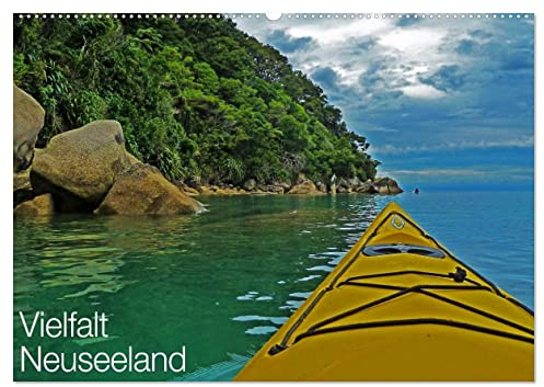 Vielfalt Neuseeland (Wandkalender 2026 DIN A2 quer), CALVENDO Monatskalender: Reichtümer der Natur Aotearoas - dem Land der langen weißen Wolke (CALVENDO Orte)
