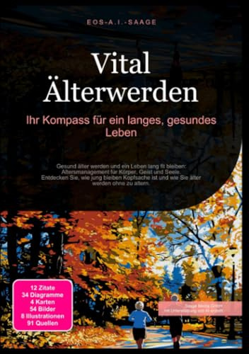 Vital Älterwerden: Ihr Kompass für ein langes, gesundes Leben: Gesund älter werden und ein Leben lang fit bleiben: Altersmanagement für Körper, Geist ... ist und wie Sie älter werden ohne zu altern.