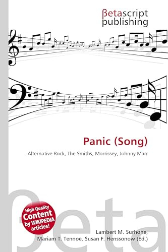 Panic (Song): Alternative Rock, The Smiths, Morrissey, Johnny Marr