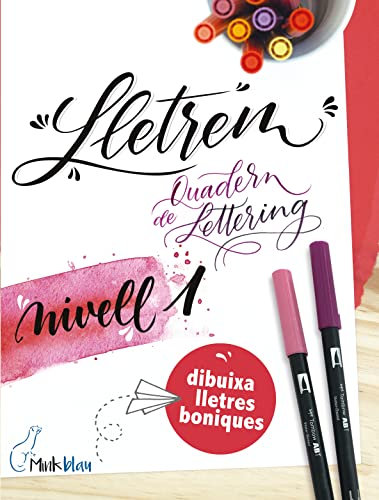 Tombow - Frei von Lettering Quadern Nivell 1 - Lletrem 1: Lettering auf 32 Seiten begonnen