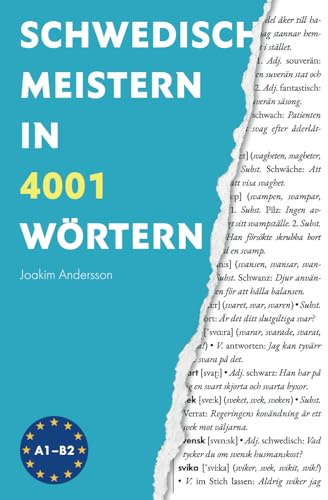 Schwedisch meistern in 4001 Wörtern