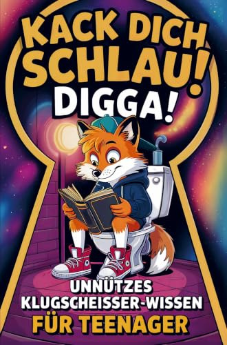 Kack dich schlau, Digga! Unnützes Klugscheißer-Wissen für Teenager: Das humorvolle Klobuch voller witziger, verblüffender Fakten zum Staunen und Angeben für Teenager Jungen