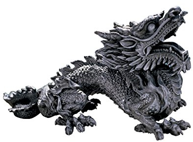 Design Toscano Gutmütiger asiatischer Drache, Statue