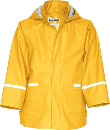 Playshoes Garçon Regenjacke Basic Blouson, Jaune (Yellow), FR : Taille unique (Taille fabricant 2-3 ans) EU