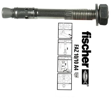 fischer 45262 Bolzenanker FAZ II 12/100 E / 95470