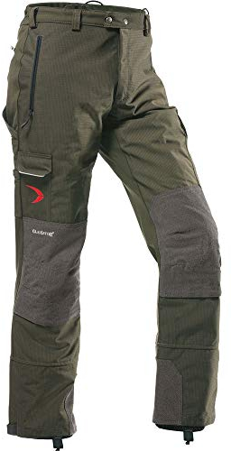 Pfanner Gladiator Hose Outdoorhose Herren Funktionshose extrem widerstandsfähig Kevlar® verstärkt Cocona® Funktionsfutter reissfest atmungsaktiv, Farbe:Olive, Größe:L (kurzgr.)