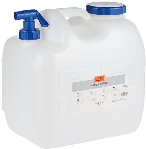 Easy Camp Jerry Can 23L Bidon, Blanc/Bleu, One Size