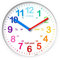 Acctim 22522 Wickford Kinder-Wanduhr in Weiß