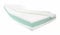 Dibapur® Visco Orthopädische Visco + Kaltschaummatratze (Hohes Raumgewicht) Auswahl x ca.16 cm Kern mit einem glatten Aloe Vera Bezug ca. 16,2 cm - Made in Germany (80x180 H3)