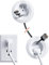 ECHOGEAR in-Wall Cable Management Kit - Includes Power & Low Voltage Cable Management - Hide TV Wires When Mounting A TV - Includes Hole Saw Drill Attachment for Easy Install