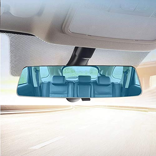 Universal Auto Rückspiegel,MoreChioce Auto Innenspiegel Weitwinkel Rückspiegel Rahmenlos Auto-Panorama-Spiegel Hohe Klarheit Innenrückspiegel für Auto SUV PKW LKW 280 x 72mm