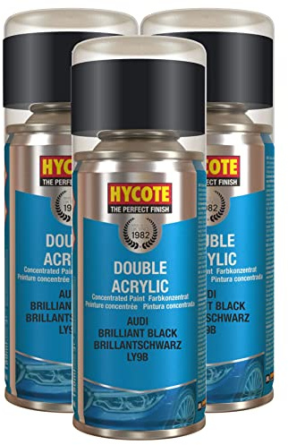 Hycote Audi Brilliant Black 150ml (Pack of 3)