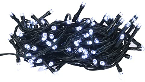 Vacchetti Filo di luci 300 led bianco freddo lunghe 18m interno/esterno con controller, 6170340000
