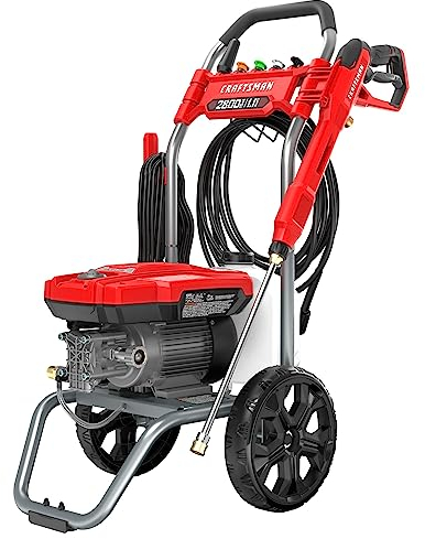 CRAFTSMAN Electric Brushless Cold Water Pressure Washer (2,800 MAX PSI*) (CMEPW2800)