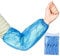 Mangas Protectoras Desechables Manguitos Desechables De Primera Calidad Para Los Brazos: Manguitos De Plástico Impermeables Con Puños Elásticos - ¡Cubiertas Protectoras Confiables Para Una Máxima Higi