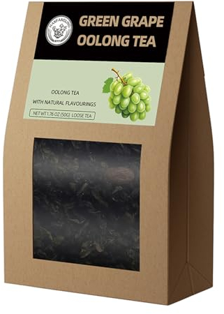 HANFANGLING Trauben Oolong Tee,Natürlicher Loser Tee,fördert den Stoffwechsel,lindert Müdigkeit,Angst und Stress,fördert die Durchblutung und verbessert die Immunität