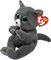 TY Binx Russian Blue Cat Beanie Bellies Regular - Squishy Beanie Baby Soft Plush Toys - Collectible Cuddly Stuffed Teddy