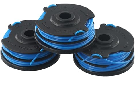 EpheyFIF Ersatz-Fadenspule für Rasentrimmer, Ersatzfadenspule für WOLF GT840 GT850 GT-F10 ab Bjh 2013 9306821 Rasentrimmer-Ersatz-Set, 97P8HF8F1VRXM69YR1436
