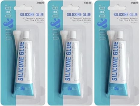 Dot & Dab Silicone Glue - 3 pack