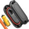 GOCII SmartTag2 Fahrradhalterung, wasserdichte Fahrrad-GPS-Tracker-Hülle für Galaxy Smart Tag2, versteckt unter Flaschenhalter, 1 Stück, Schwarz