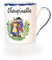 Générique Chope Bretonne Personnalisée Prénom Décor Couple Breton, Faïence, Mug, 200 Milliliters, Maison