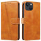 NEXCURIO Handyhülle für Apple iPhone 13 Hülle Klappbar mit Kartenfäch Klapphülle Lederhülle Leder Schutzhülle Wallet Flip Case Cover Handy Tasche Handytasche - Braun