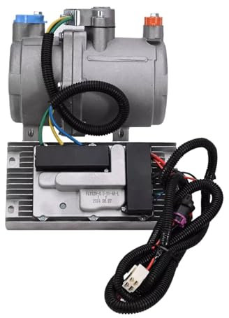 Kit De Aire Acondicionado Eléctrico Con Compresor De 12 V, ES18CC012, Compatible Con Autocaravanas, Vehículos Recreativos, Camiones Y Autobuses.