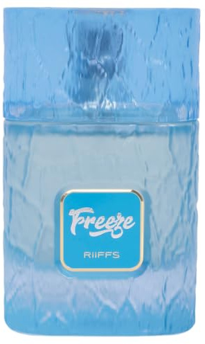 RiiFFS PARFUMS Freeze Extrait De Parfum 100ml Unisex Long Lasting Perfume Fresh Citrus, Mint & Amber Fragrance Premium Day-to-Night Scent for Men & Women Eau de Parfum Spray