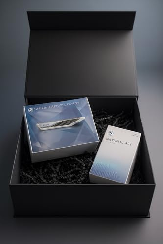 BMW Exklusive Geschenkset Geschenkbox Starter Kit Crystal Innenraumduft I Autoduft I Motorsport I Geburtstag Weihnachten I Vatertag I Geschenk-Set