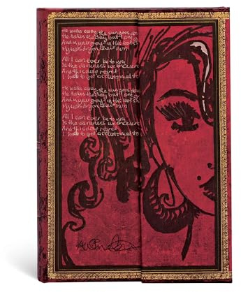 Faszinierende Handschriften Amy Winehouse Tears Dry - Faux Leder - Notizbuch Mini Liniert - Paperblanks, Mini (140 x 100)