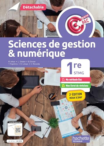Objectif Bac SDGN 1re STMG (détachable) - Éd. 2025